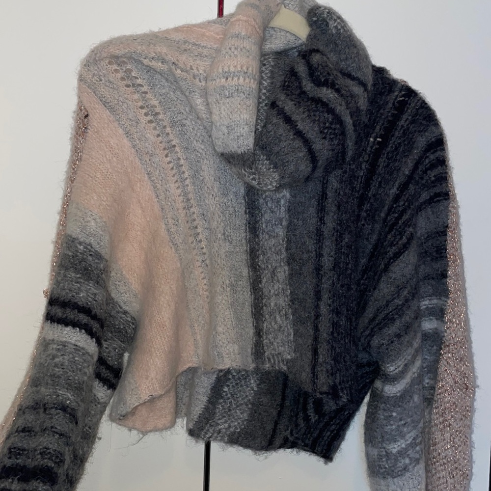 Multi colored free people sweater